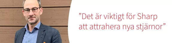 Klas är tillbaka på Sharp!