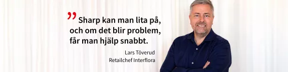 Lars på Interflora